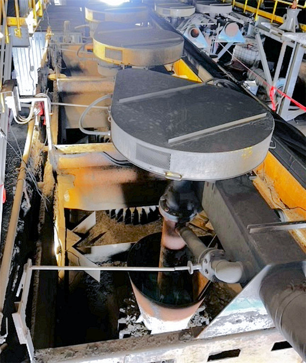 3 Units -banks Of 3-cell Metso Model Dr-500 Flotation Cells)